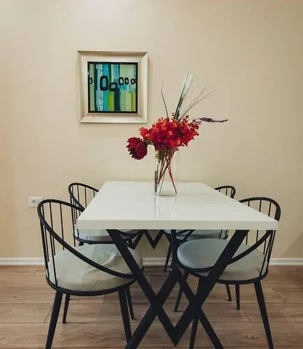 アパート Luxury At Myslym Shyri